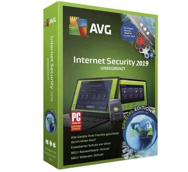 AVG Internet Security 2019 1PC 1 Year