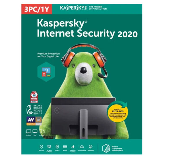 Kaspersky Internet Security 2020 3 Devices