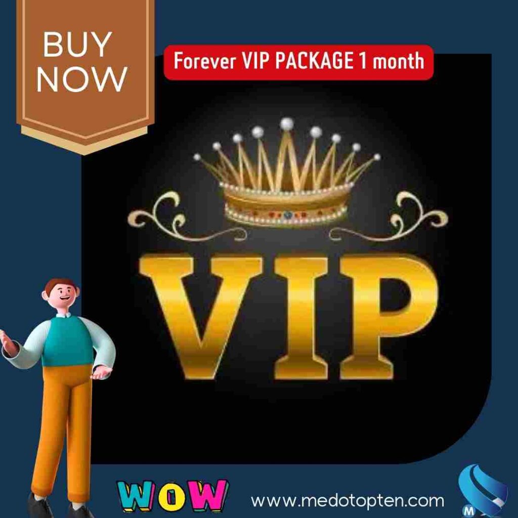 Forever VIP PACKAGE ONE month 2022