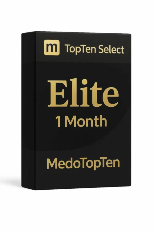 اشتراك TopTen Select Elite – 1 Month – تصميم عبوة احترافية TopTen Select Elite 1 Months