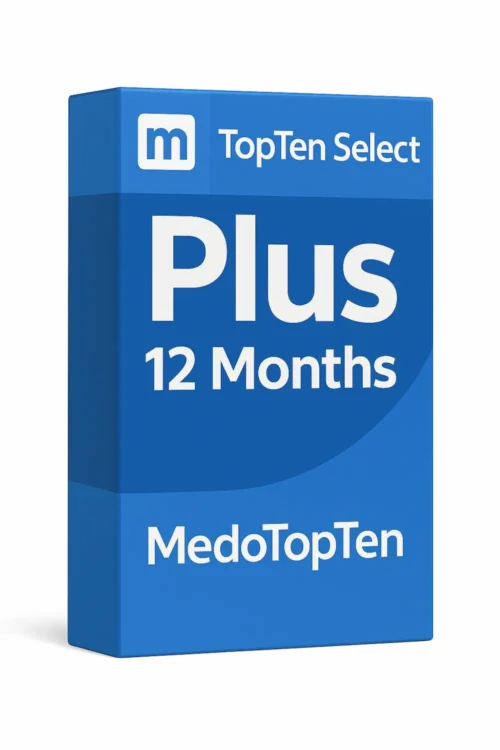 "عبوة اشتراك TopTen Select Plus لمدة 12 شهرًا بتصميم احترافي – MedoTopTen" TopTen Select Plus 12 شهر