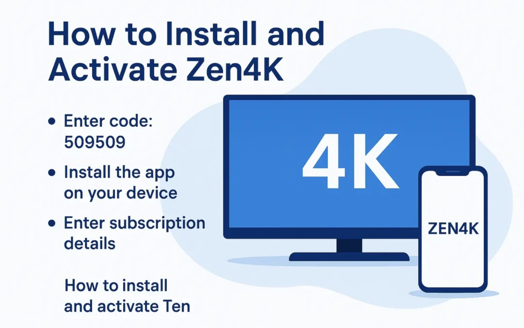 طريقة تثبيت وتفعيل Zen 4K على جميع الأجهزة بسهولة – دليل شامل 2025
